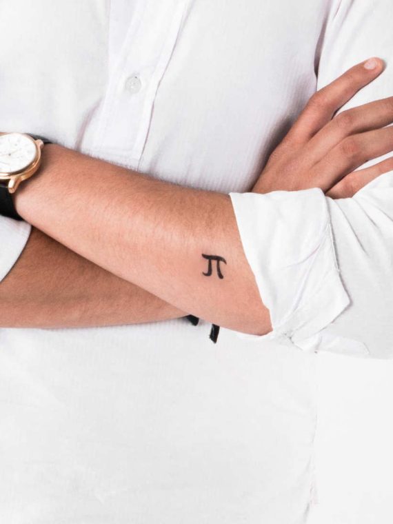 tatuaje numero pi