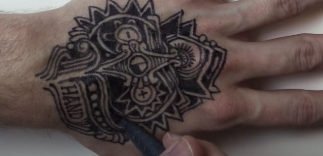 Rotuladores y bolígrafos de Tatuajes Temporales vs TATTOOW